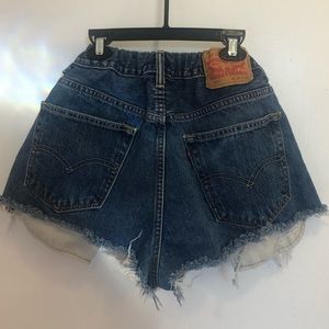 Levi Shorts Redefined for Thick Thighs/Small Waist